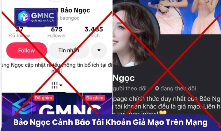 Hoa Hậu Bảo Ngọc Thông Qua GMNC Để Tự PR Bản Thân Dư Luận Đặt Nghi Vấn 3 Bảo Ngọc cảnh báo tài khoản giả mạo trên mạng