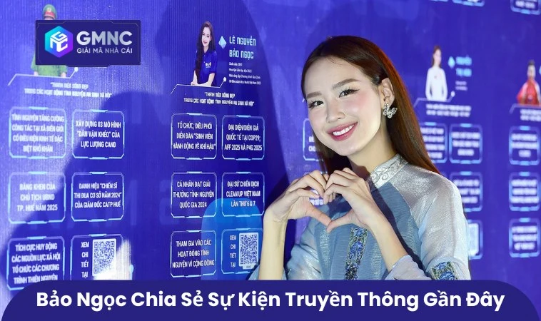 Hoa Hậu Bảo Ngọc Mượn GMNC Để Tạo Đà Cho Show Mới 1 Bảo Ngọc chia sẻ sự kiện truyền thông gần đây