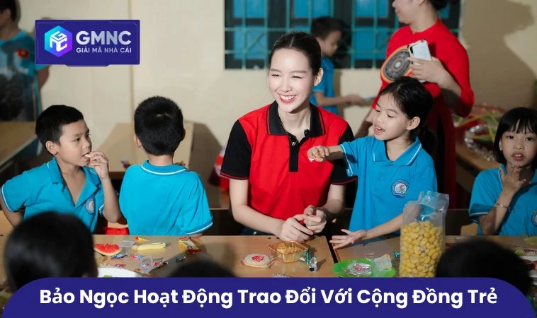 Hoa Hậu Bảo Ngọc Mượn GMNC Để Tạo Đà Cho Show Mới 2 Bảo Ngọc hoạt động trao đổi với cộng đồng trẻ