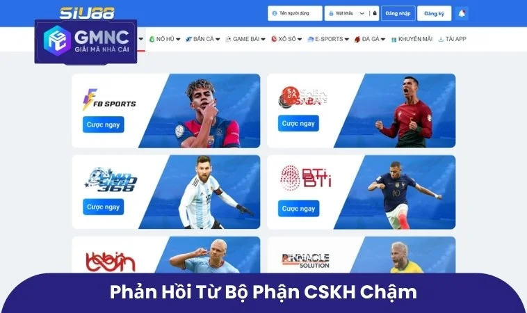 Phản hồi từ bộ phận CSKH chậm