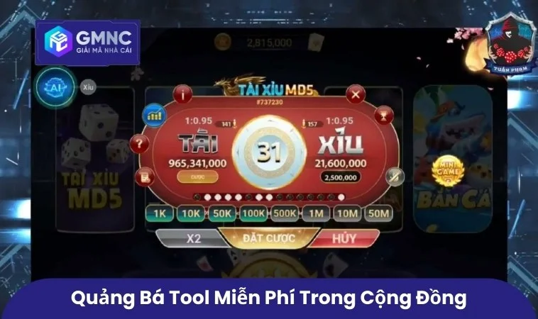 Quảng bá tool miễn phí trong cộng đồng