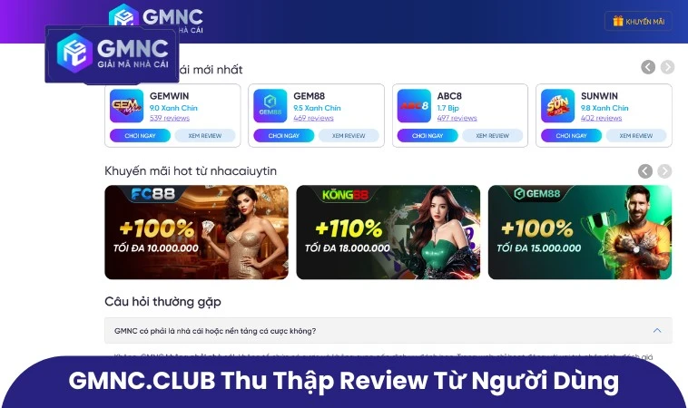 Nền tảng thu thập review từ cộng đồng